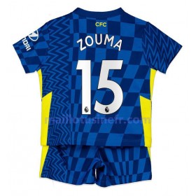 Maillot de Foot Chelsea Kurt Zouma 15 Domicile 2021-22 - Enfant